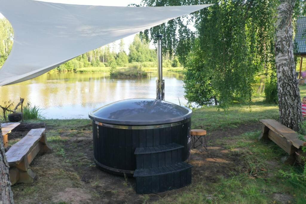 Dragon House In The Tree! Jacuzzi, Sauna ,Cinema,Heated Lici (Talsi) Exterior foto