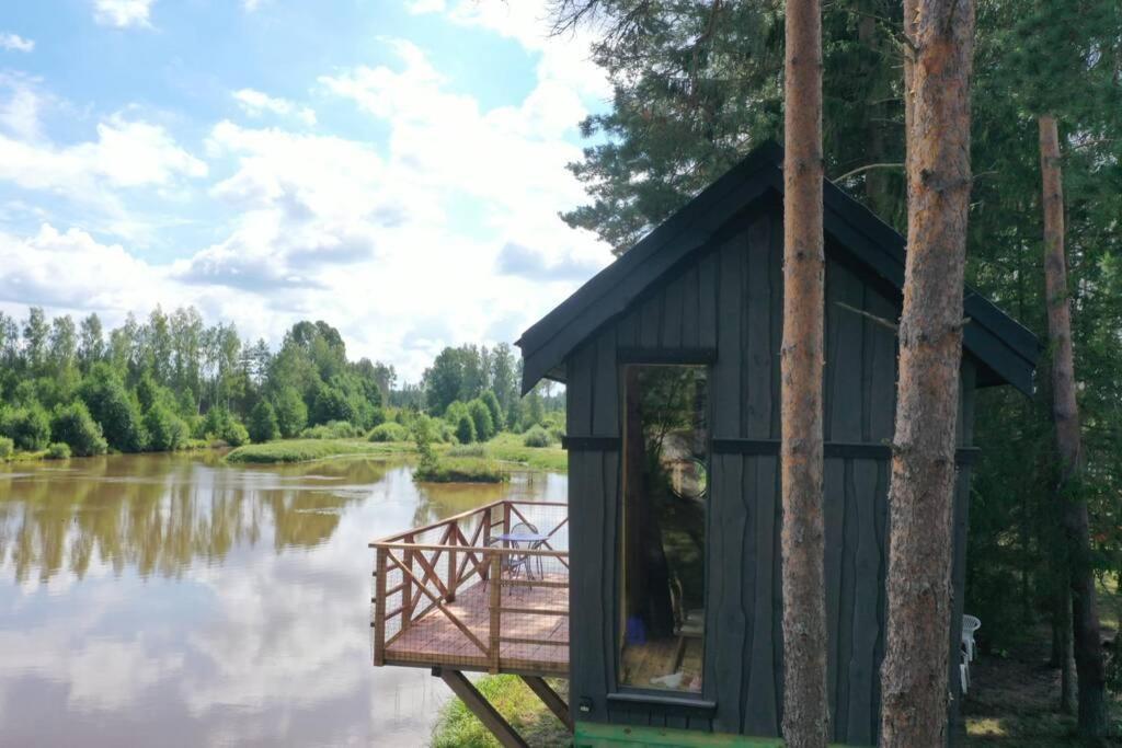 Dragon House In The Tree! Jacuzzi, Sauna ,Cinema,Heated Lici (Talsi) Exterior foto