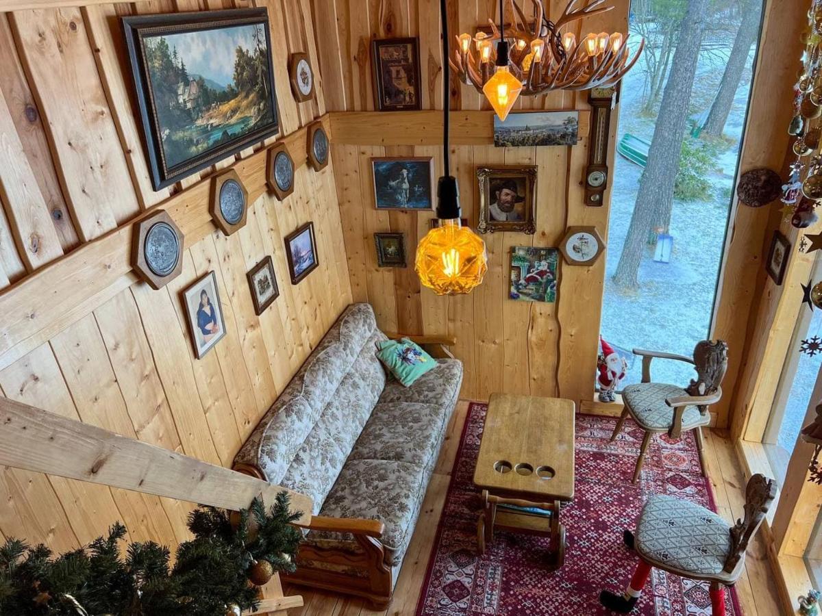 Dragon House In The Tree! Jacuzzi, Sauna ,Cinema,Heated Lici (Talsi) Exterior foto
