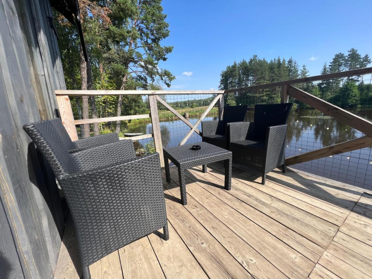 Dragon House In The Tree! Jacuzzi, Sauna ,Cinema,Heated Lici (Talsi) Exterior foto